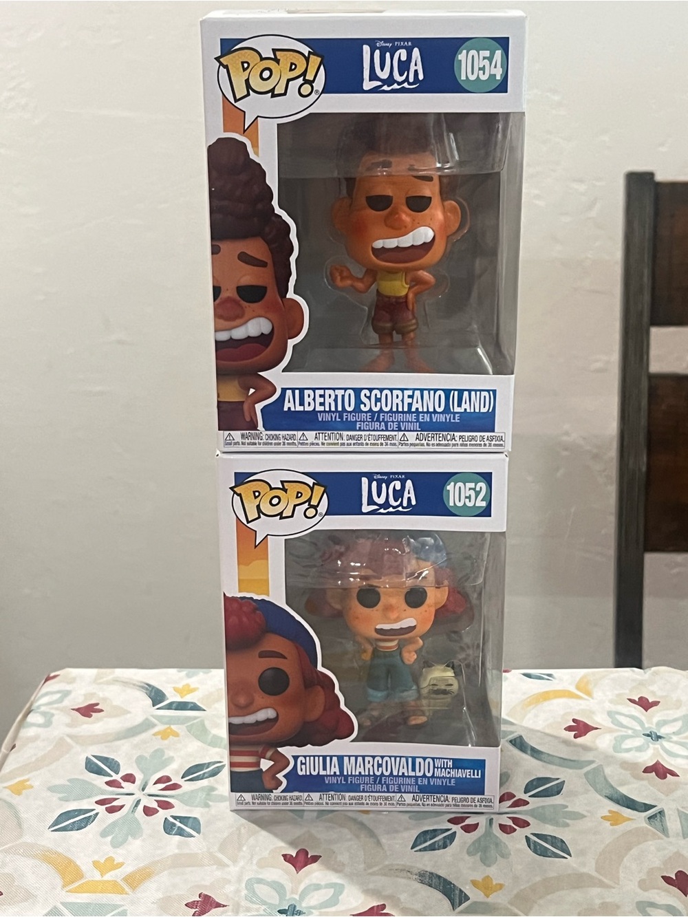 Funko Pop! Luca Vinyl Figures - Alberto Scorfano & Giulia Marcovaldo